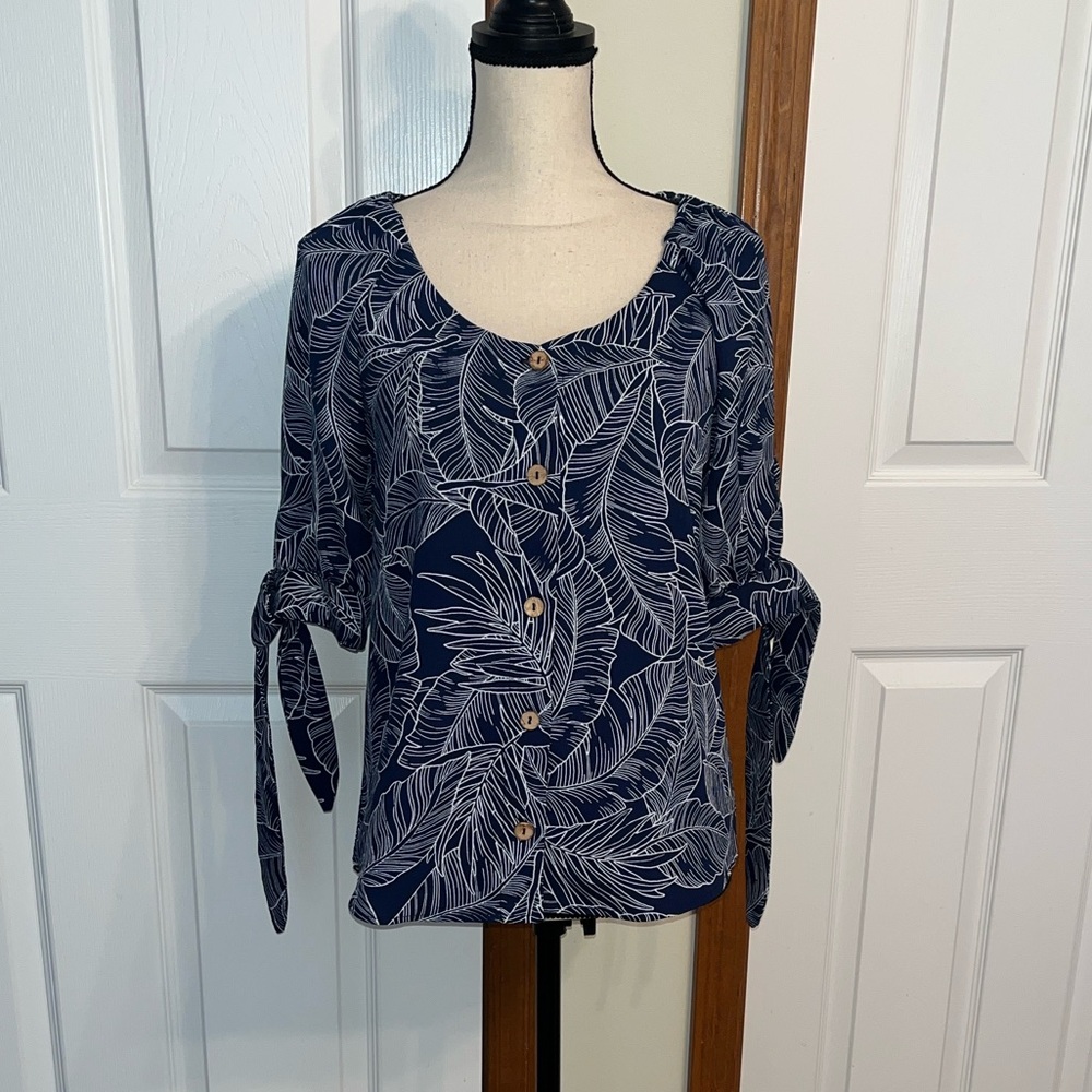 Lara Fashion Printed Blouse